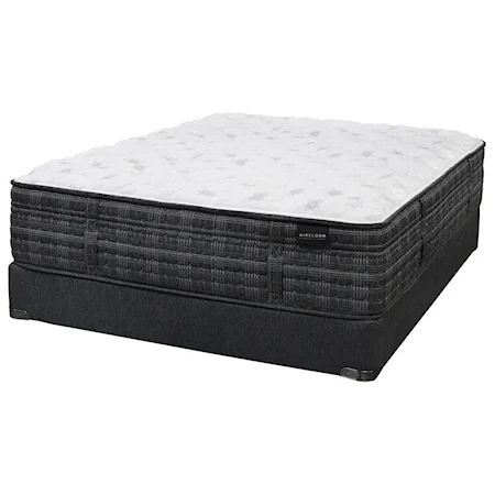 Twin Extra Long Plush Coil on Coil Mattress and 5" Low Profile Semi-Flex Box Spring